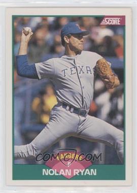 1989 Score Rookie & Traded - Box Set [Base] #2T - Nolan Ryan