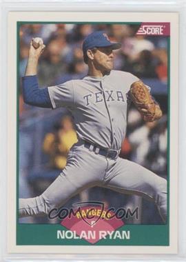 1989 Score Rookie & Traded - Box Set [Base] #2T - Nolan Ryan