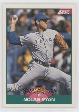 1989 Score Rookie & Traded - Box Set [Base] #2T - Nolan Ryan