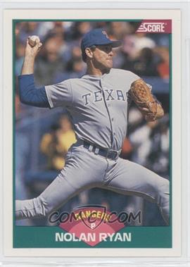 1989 Score Rookie & Traded - Box Set [Base] #2T - Nolan Ryan