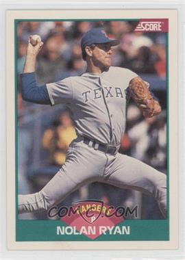 1989 Score Rookie & Traded - Box Set [Base] #2T - Nolan Ryan