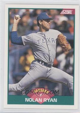 1989 Score Rookie & Traded - Box Set [Base] #2T - Nolan Ryan