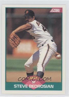 1989 Score Rookie & Traded - Box Set [Base] #49T - Steve Bedrosian