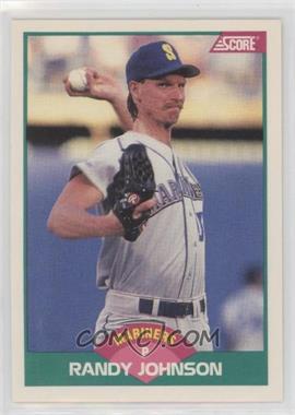 1989 Score Rookie & Traded - Box Set [Base] #77T - Randy Johnson