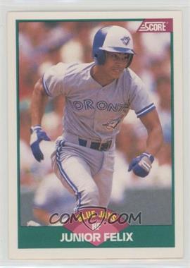 1989 Score Rookie & Traded - Box Set [Base] #83T - Junior Felix