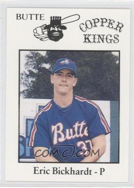 1989 Sport Pro Billings Mustangs - [Base] #5 - Eric Bickhardt