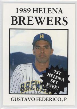 1989 Sport Pro Helena Brewers - [Base] #14 - Gustavo Federico