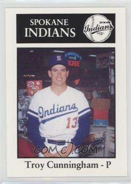 1989 Sport Pro Spokane Indians - [Base] #17 - Troy Cunningham