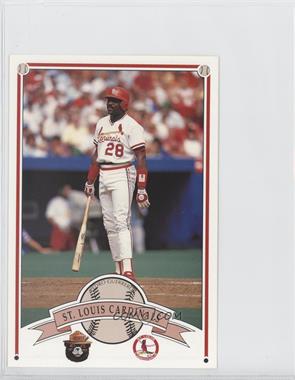 1989 St. Louis Cardinals Fire Safety - [Base] #_PEGU - Pedro Guerrero