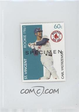 1989 St. Vincent Rookies Stamps - [Base] - Specimens #_CAYA.1 - Carl Yastrzemski