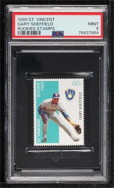 1989 St. Vincent Rookies Stamps - [Base] #_GASH.1 - Gary Sheffield [PSA 9 MINT]