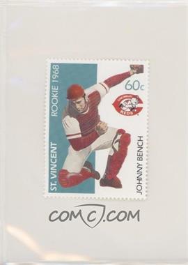 1989 St. Vincent Rookies Stamps - [Base] #_JOBE.1 - Johnny Bench