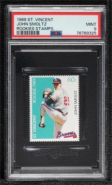 1989 St. Vincent Rookies Stamps - [Base] #_JOSM.1 - John Smoltz [PSA 9 MINT]