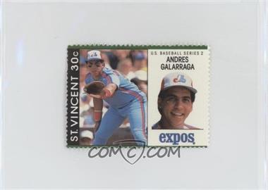 1989 St. Vincent U.S. Baseball Series 2 Stamps - [Base] #_ANGA - Andres Galarraga