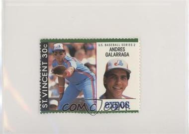 1989 St. Vincent U.S. Baseball Series 2 Stamps - [Base] #_ANGA - Andres Galarraga