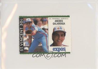 1989 St. Vincent U.S. Baseball Series 2 Stamps - [Base] #_ANGA - Andres Galarraga