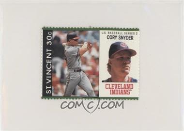 1989 St. Vincent U.S. Baseball Series 2 Stamps - [Base] #_COSN - Cory Snyder