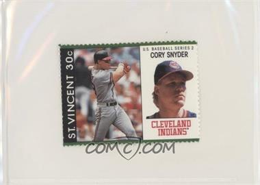 1989 St. Vincent U.S. Baseball Series 2 Stamps - [Base] #_COSN - Cory Snyder