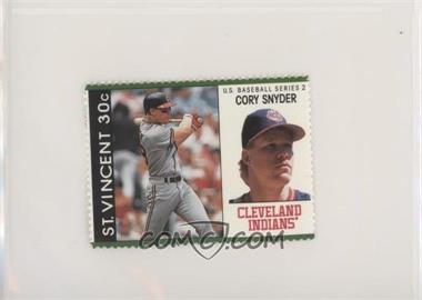 1989 St. Vincent U.S. Baseball Series 2 Stamps - [Base] #_COSN - Cory Snyder