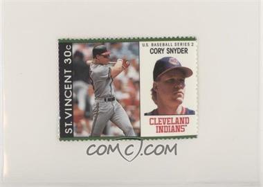 1989 St. Vincent U.S. Baseball Series 2 Stamps - [Base] #_COSN - Cory Snyder