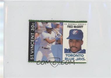 1989 St. Vincent U.S. Baseball Series 2 Stamps - [Base] #_FRMC - Fred McGriff