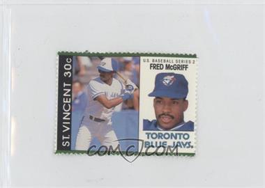 1989 St. Vincent U.S. Baseball Series 2 Stamps - [Base] #_FRMC - Fred McGriff