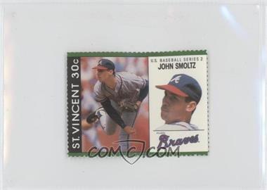 1989 St. Vincent U.S. Baseball Series 2 Stamps - [Base] #_JOSM - John Smoltz