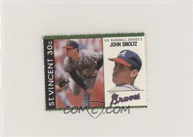 1989 St. Vincent U.S. Baseball Series 2 Stamps - [Base] #_JOSM - John Smoltz