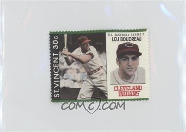 1989 St. Vincent U.S. Baseball Series 2 Stamps - [Base] #_LOBO - Lou Boudreau