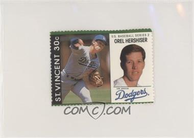 1989 St. Vincent U.S. Baseball Series 2 Stamps - [Base] #_ORHE - Orel Hershiser