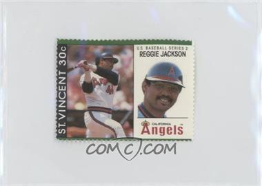 1989 St. Vincent U.S. Baseball Series 2 Stamps - [Base] #_REJA - Reggie Jackson