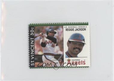 1989 St. Vincent U.S. Baseball Series 2 Stamps - [Base] #_REJA - Reggie Jackson