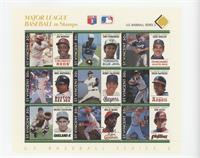 Yellow - Joe Morgan, Tony Fernandez, Ozzie Guillen, Mike Greenwell, Bobby Valen…