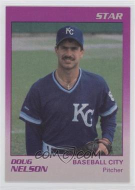 1989 Star Baseball City Royals - [Base] #19 - Doug Nelson