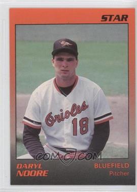 1989 Star Bluefield Orioles - [Base] #27 - Daryl Noore