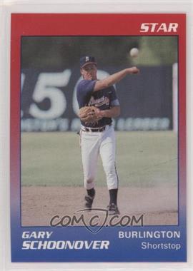 1989 Star Burlington Braves - [Base] #20 - Gary Schoonover