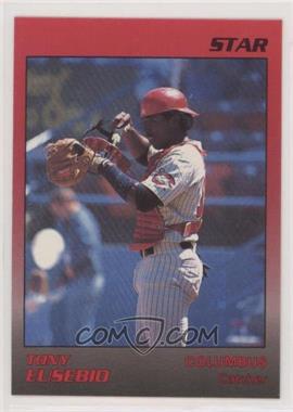 1989 Star Columbus Mudcats - [Base] #8 - Tony Eusebio