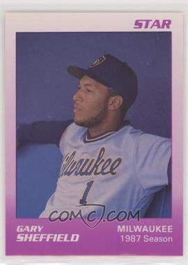 1989 Star Gary Sheffield - [Base] #4 - Gary Sheffield