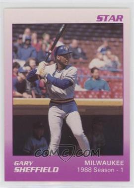 1989 Star Gary Sheffield - [Base] #5 - Gary Sheffield