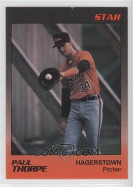 1989 Star Hagerstown Suns - [Base] #21 - Paul Thorpe
