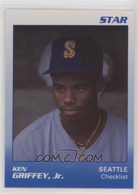 1989 Star Ken Griffey Jr. White/Blue - [Base] - Yellow Back #1 - Ken Griffey Jr.