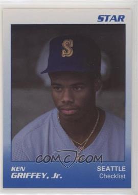 1989 Star Ken Griffey Jr. White/Blue - [Base] - Yellow Back #1 - Ken Griffey Jr.