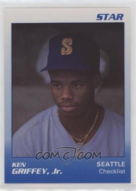 1989 Star Ken Griffey Jr. White/Blue - [Base] - Yellow Back #1 - Ken Griffey Jr.