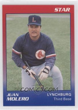 1989 Star Lynchburg Red Sox - [Base] #14.2 - Juan Molero (Player Name in White)