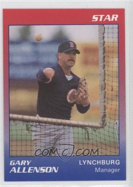 1989 Star Lynchburg Red Sox - [Base] #23.2 - Gary Allenson (Player Name in White)