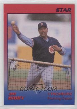 1989 Star Lynchburg Red Sox - [Base] #24.1 - Jim Bibby (Player Name in Red)