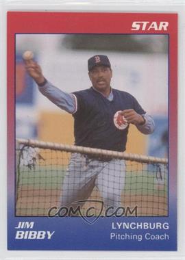 1989 Star Lynchburg Red Sox - [Base] #24.2 - Jim Bibby (Player Name in White)