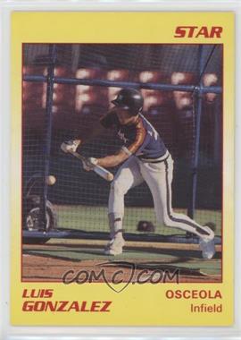 1989 Star Minor League - [Base] #15 - Luis Gonzalez