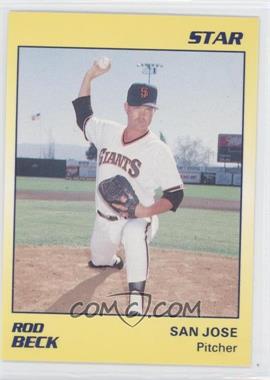 1989 Star Minor League - [Base] #82 - Rod Beck