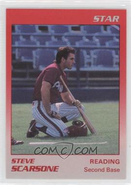 1989 Star Reading Phillies - [Base] #22 - Steve Scarsone